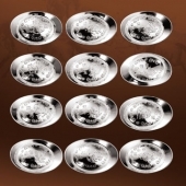 定購(gòu)十二生肖銀元寶,訂購(gòu)十二生肖銀元寶